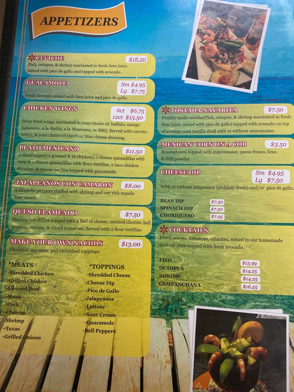 El Nuevo Vallarta en Port Royal | restaurant | 1742 Ribaut Rd, Port Royal, SC 29935, USA | 8433798388 OR +1 843-379-8388