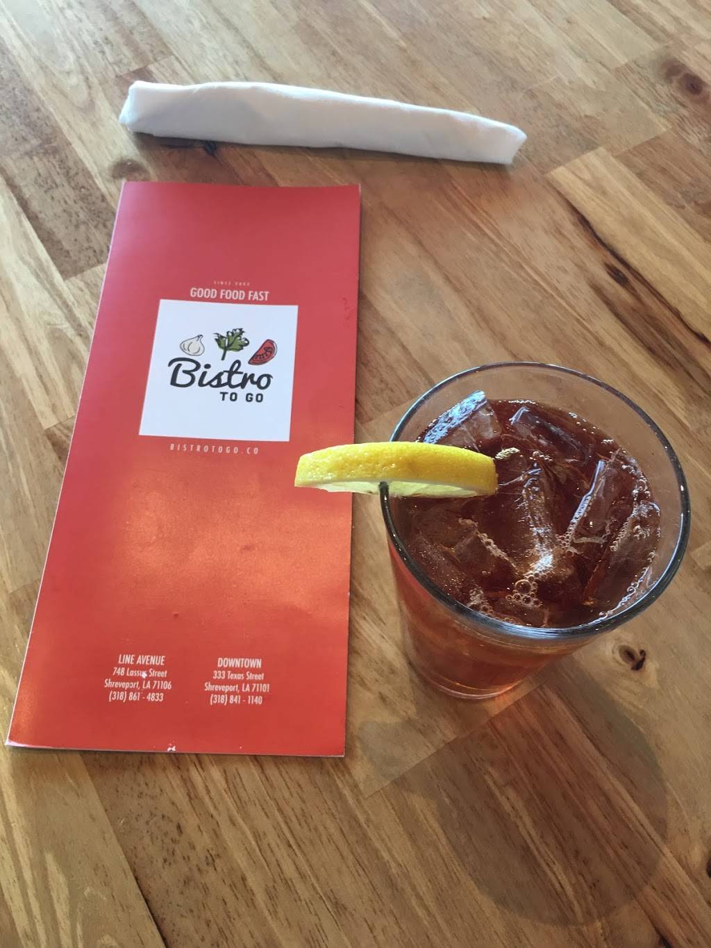Bistro To Go | restaurant | 748 Lassus St, Shreveport, LA 71106, USA | 3188614833 OR +1 318-861-4833