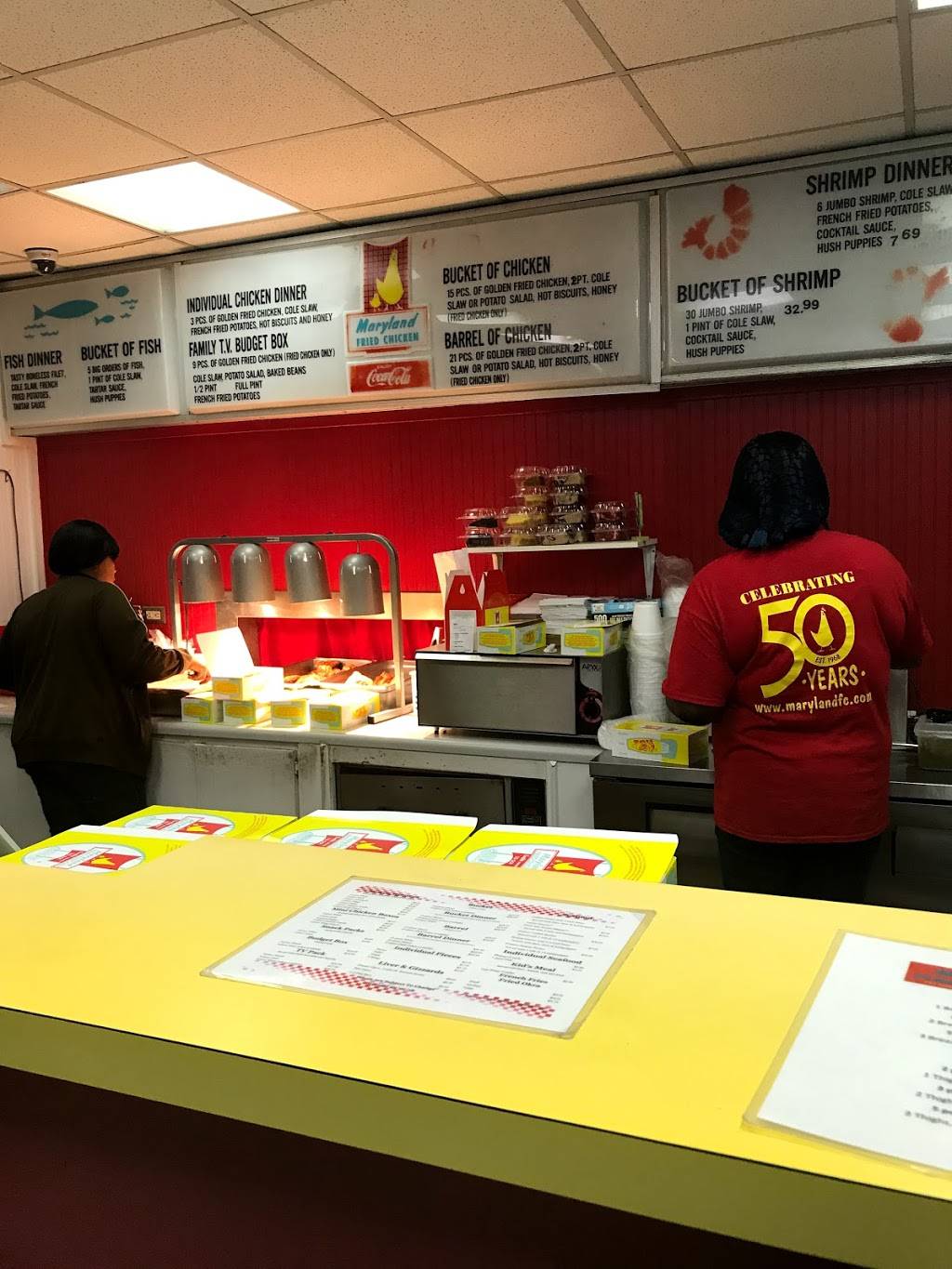 Maryland Fried Chicken | restaurant | 12 Broad St, Augusta, GA 30901, USA | 7067222051 OR +1 706-722-2051