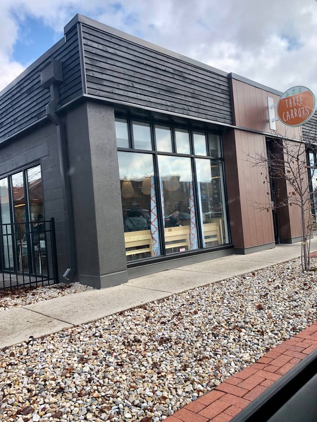 Three Carrots Fountain Square | restaurant | 920 Virginia Ave, Indianapolis, IN 46203, USA | 4632213669 OR +1 463-221-3669