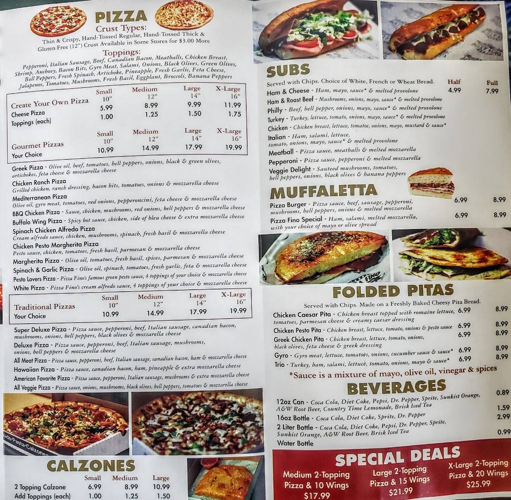 Pizza Fino | restaurant | 16206 Spring Cypress Rd, Cypress, TX 77429, USA | 2813048080 OR +1 281-304-8080