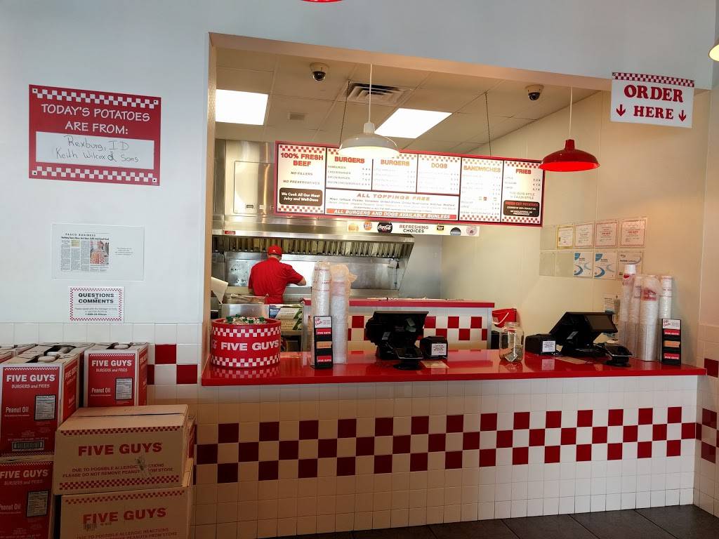 Five Guys | meal takeaway | 108 Burgess Rd, Harrisonburg, VA 22801, USA | 5404334897 OR +1 540-433-4897