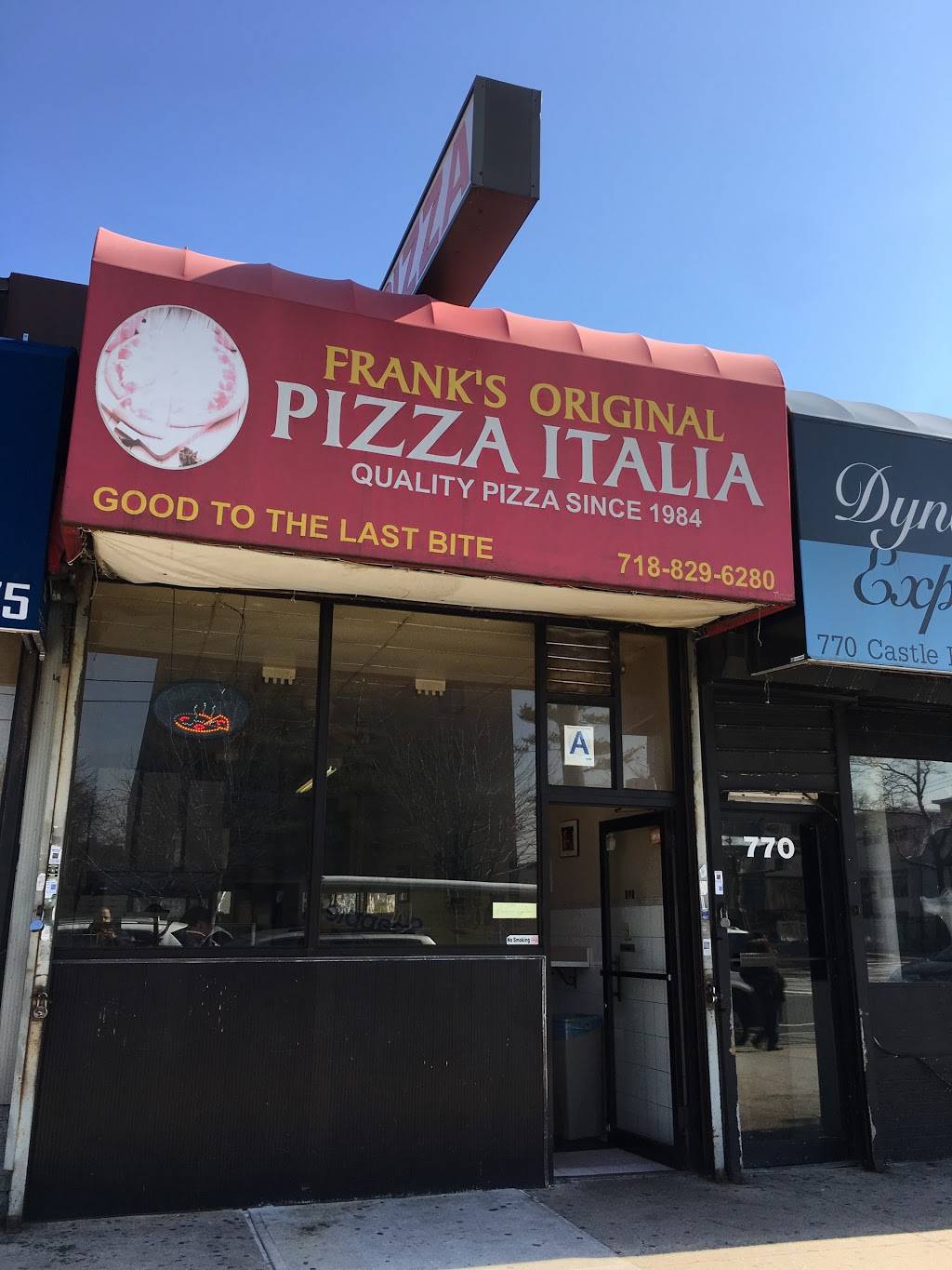 Pizza Italia | restaurant | 772 Castle Hill Ave, Bronx, NY 10473, USA | 7188296280 OR +1 718-829-6280