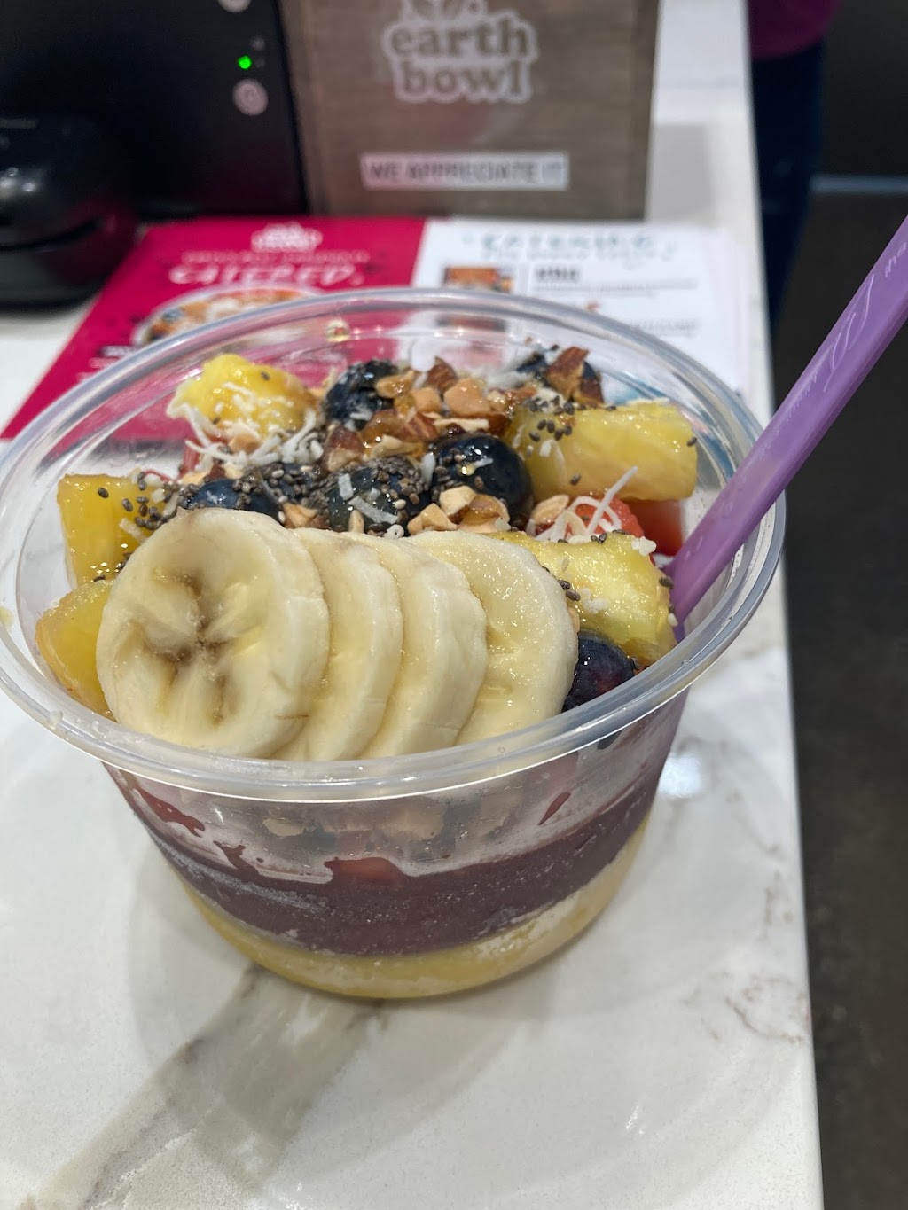 Earth Bowl Superfoods | restaurant | 870 Spectrum Center Dr, Irvine, CA 92618, USA | 9493325600 OR +1 949-332-5600