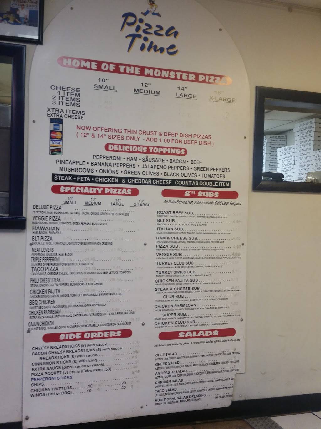 Grass Lake Pizza Time | restaurant | 131 N Lake St # 3, Grass Lake, MI 49240, USA | 5175223900 OR +1 517-522-3900