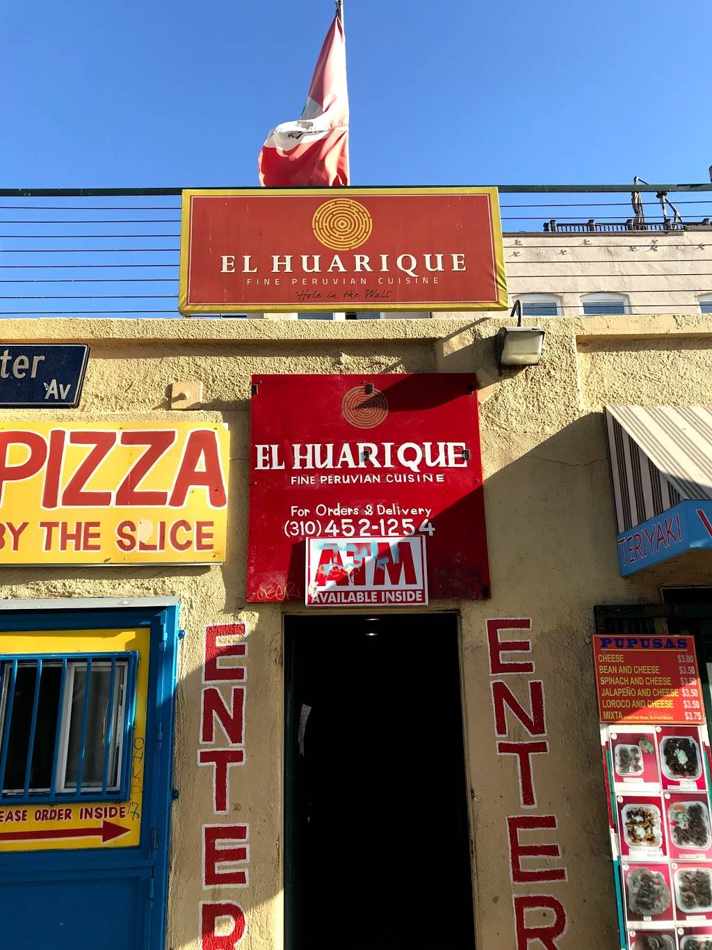 El Huarique | restaurant | 1301 Ocean Front Walk, Venice, CA 90291, USA | 3104521254 OR +1 310-452-1254