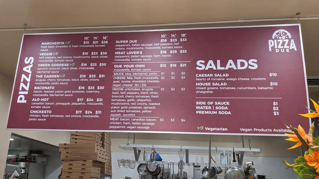 Pizza Due | restaurant | 489 Church St, San Francisco, CA 94114, USA | 4156587525 OR +1 415-658-7525