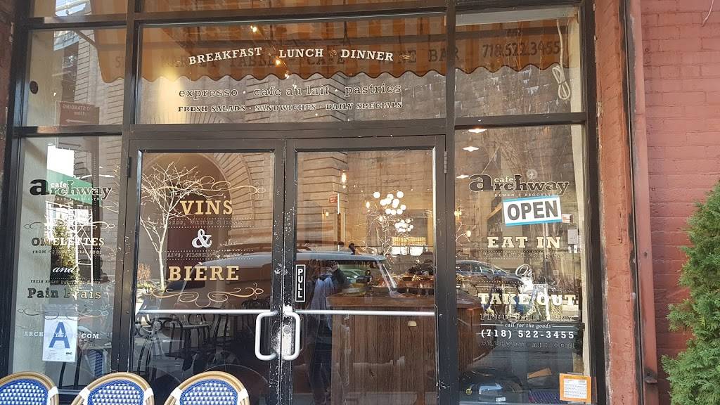 Archway Cafe | cafe | 57B Pearl St, Brooklyn, NY 11201, USA | 7185223455 OR +1 718-522-3455