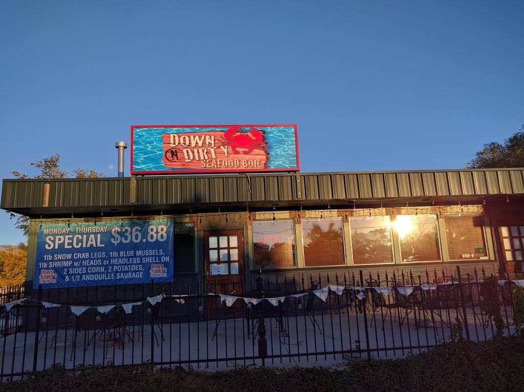 Down N Dirty Seafood Boil | restaurant | 6100 4th St NW, Albuquerque, NM 87107, USA | 5053450595 OR +1 505-345-0595