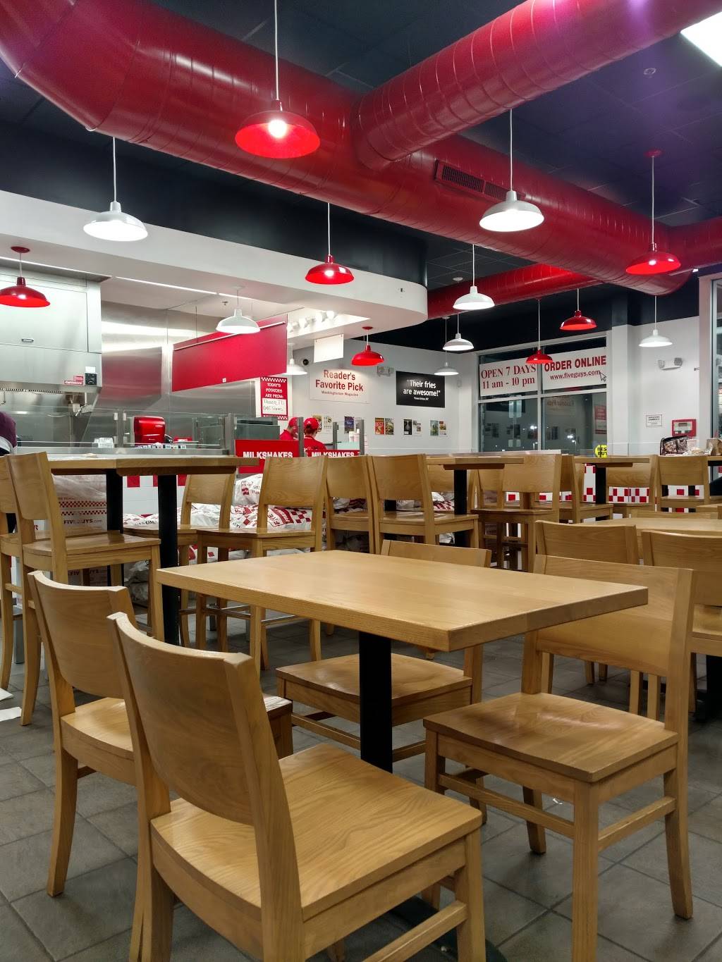 Five Guys | meal takeaway | 450 Cabela Dr, Triadelphia, WV 26059, USA | 3049090221 OR +1 304-909-0221
