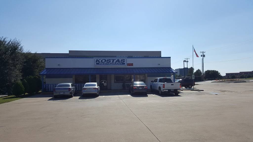 Kostas Cafe | restaurant | 1050 W Park Blvd, Plano, TX 75075, USA | 9724246320 OR +1 972-424-6320