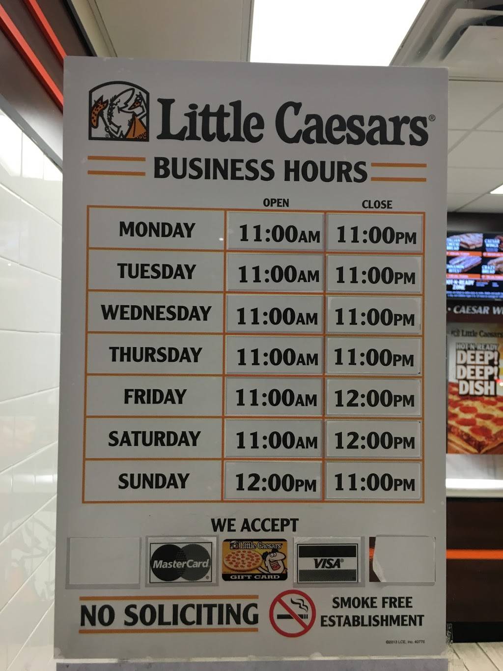 Little caesars pizza | restaurant | 644 Bloor St, Mississauga, ON L5A 3V9, Canada | 9052707179 OR +1 905-270-7179