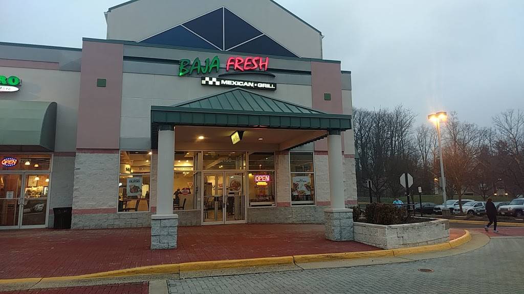 Baja Fresh Mexican Grill | restaurant | 12150 Fairfax Towne Center, Fairfax, VA 22033, USA | 7033521792 OR +1 703-352-1792