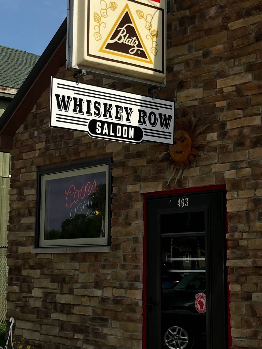 Whiskey Row Saloon,LLC | restaurant | 403 E Front St, Avoca, WI 53506, USA | 6085326517 OR +1 608-532-6517