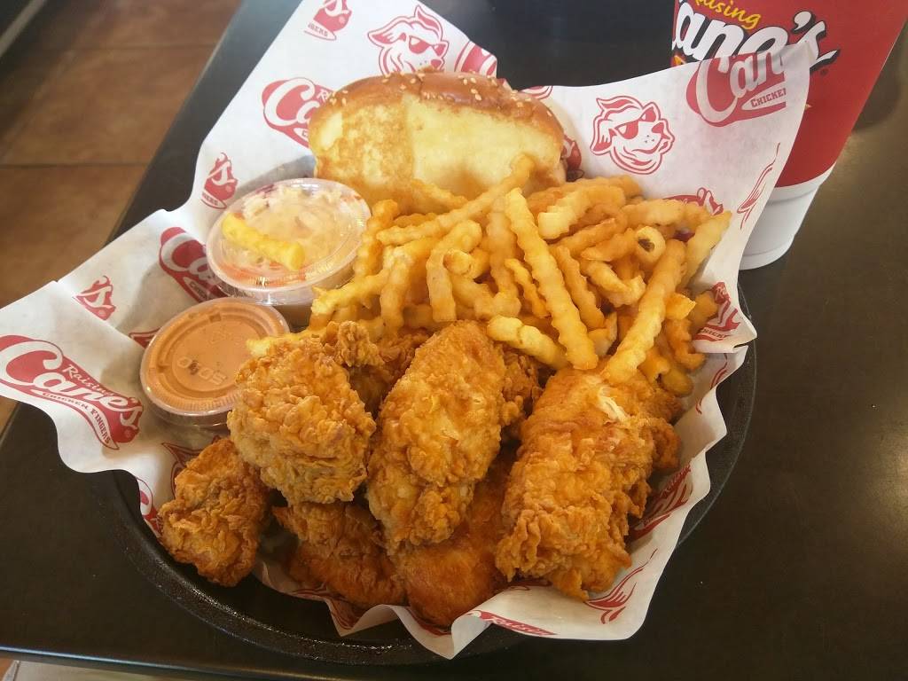 Raising Canes Chicken Fingers | meal takeaway | 1501 Research Forest Dr, Shenandoah, TX 77380, USA | 2812922336 OR +1 281-292-2336