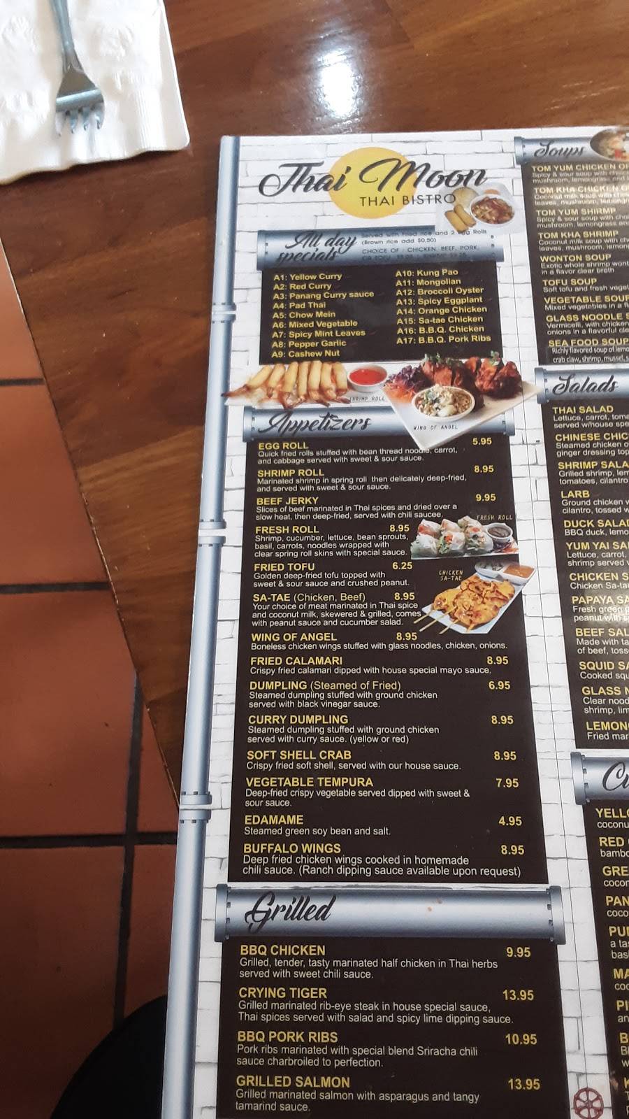 Thai Moon Restaurant | restaurant | 2180 Westwood Blvd g1, Los Angeles, CA 90025, USA | 3104709588 OR +1 310-470-9588