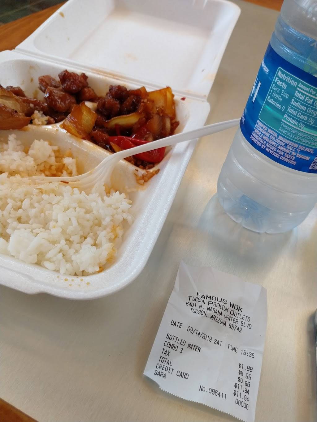 Famous Wok | restaurant | 6401 W Marana Center Blvd #512, Tucson, AZ 85742, USA | 5205724964 OR +1 520-572-4964