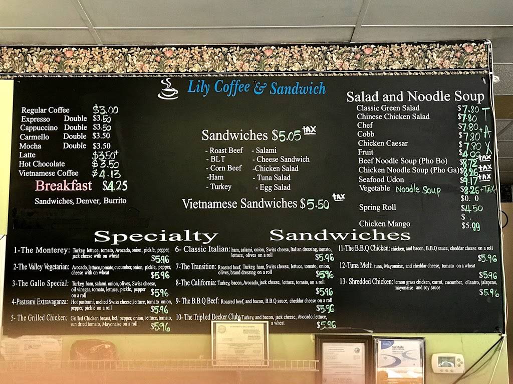 Lily Coffee | cafe | 3170 De La Cruz Blvd, Santa Clara, CA 95054, USA | 4087489880 OR +1 408-748-9880