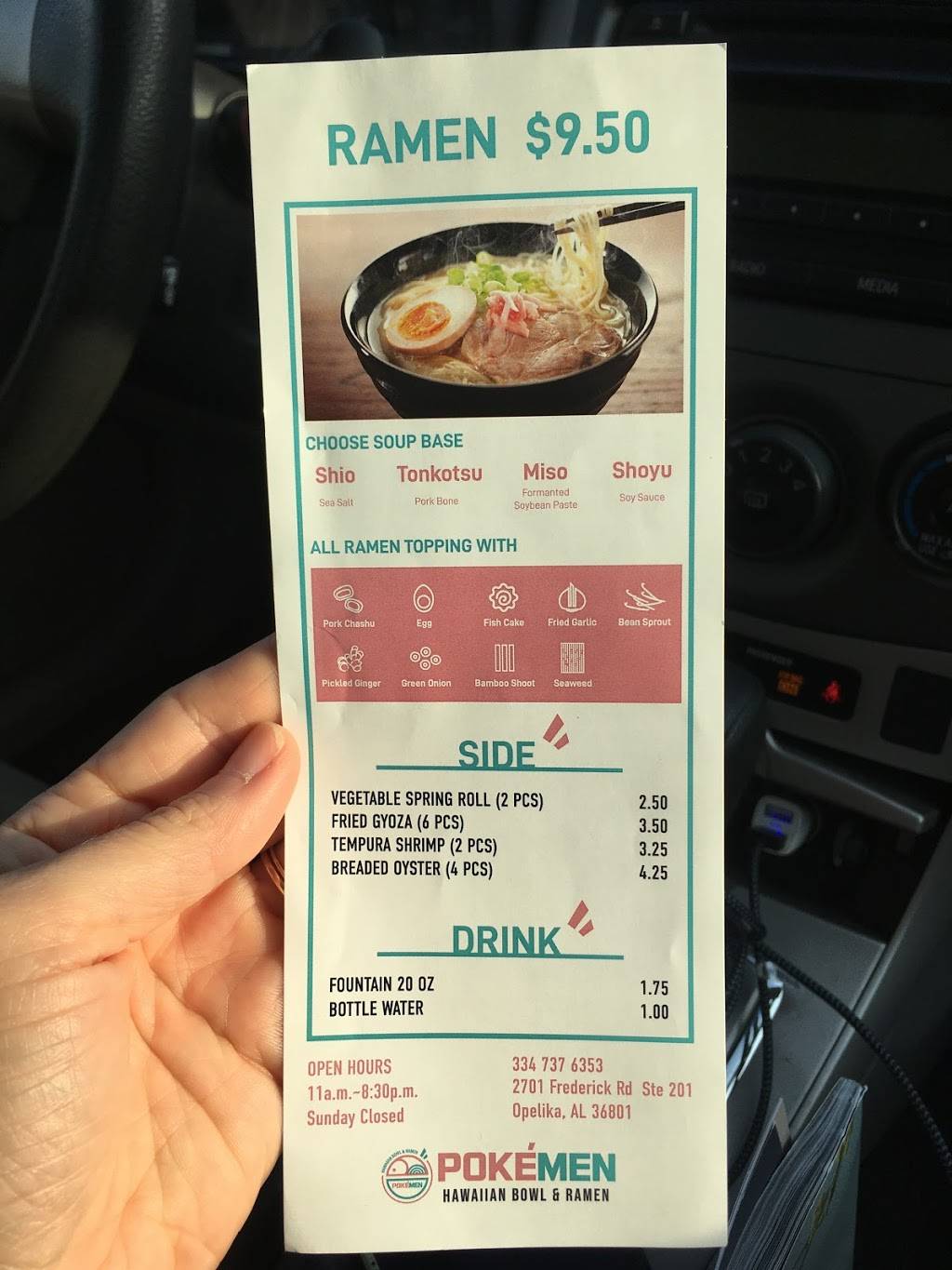 POKEMEN | restaurant | 2701 Frederick Rd, Opelika, AL 36801, USA | 3347376353 OR +1 334-737-6353