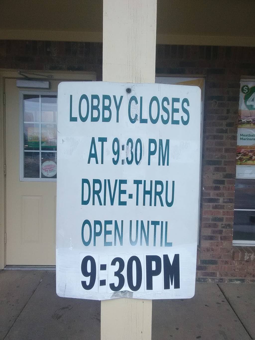 Subway | restaurant | 33 Campground Dr, Coldwater, MS 38618, USA | 6626225907 OR +1 662-622-5907