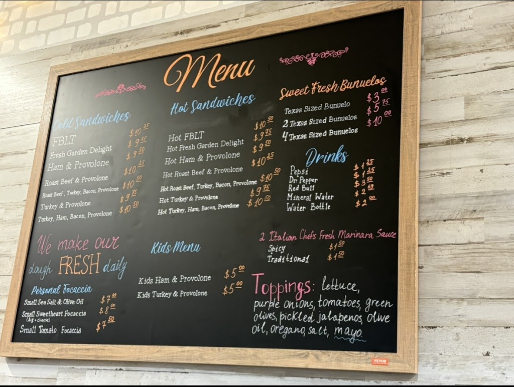 THE Focaccia Bakery | restaurant | 110 Sorters McClellan Rd, Kingwood Area, TX 77339, USA | 8327392834 OR +1 832-739-2834