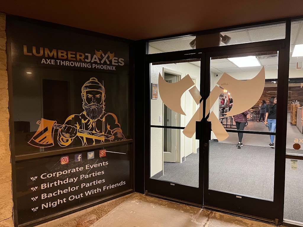 Lumberjaxes Axe Throwing Bar & Grill | restaurant | 2000 E Rio Salado Pkwy Suite 2105, Tempe, AZ 85288, USA | 4807736551 OR +1 480-773-6551