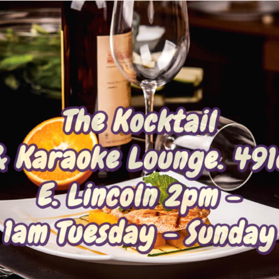 The Kocktail & Karaoke Lounge | restaurant | 4916 E Lincoln St, Wichita, KS 67218, USA | 3163527324 OR +1 316-352-7324
