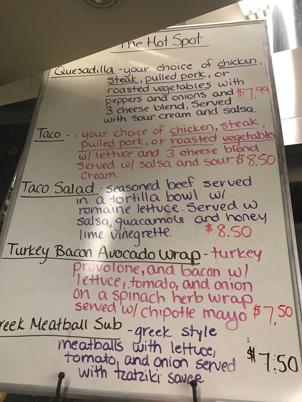 The Hot Spot | restaurant | 2934 N 5th Street Hwy, Reading, PA 19605, USA | 6102230333 OR +1 610-223-0333