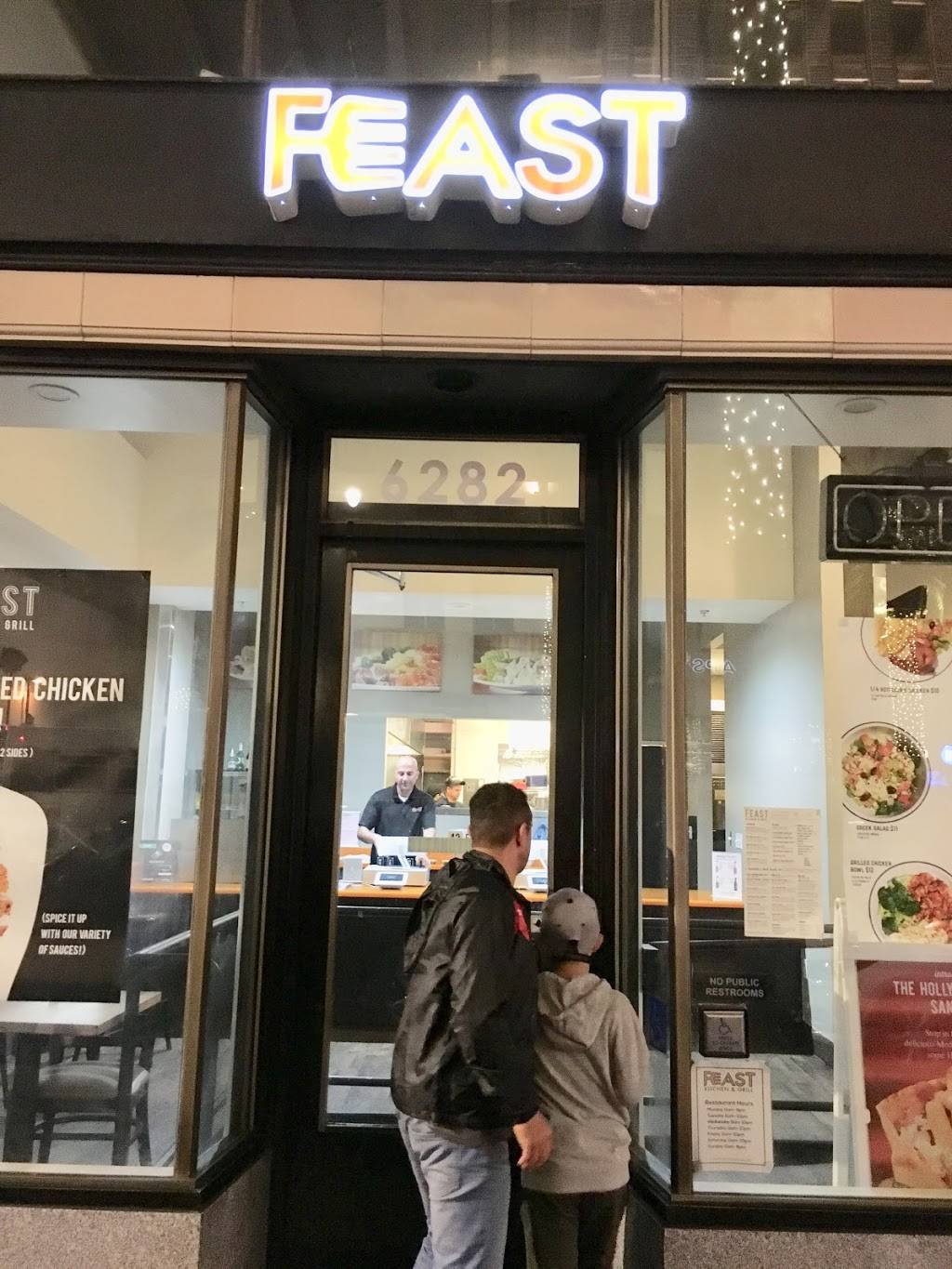 Feast | restaurant | 6282 Hollywood Blvd, Hollywood, CA 90028, USA | 3234634050 OR +1 323-463-4050