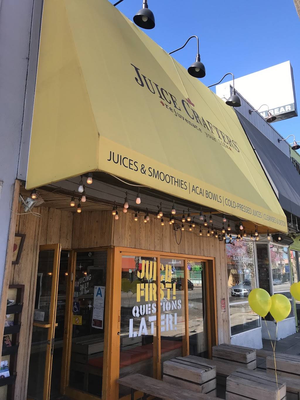 Juice Crafters - Juice Bar | restaurant | 14550 Ventura Blvd, Sherman Oaks, CA 91403, USA | 8183054844 OR +1 818-305-4844