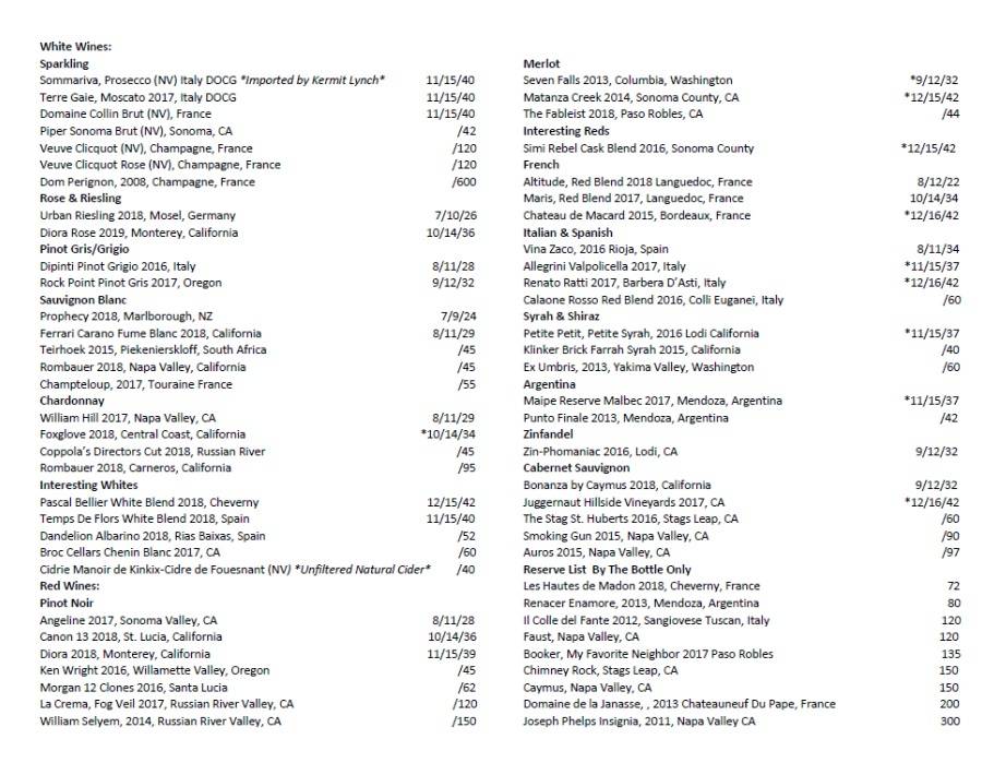 Harvest Land Sea & Vine | restaurant | 5200 Kingston Pike, Knoxville, TN 37919, USA | 8655002427 OR +1 865-500-2427