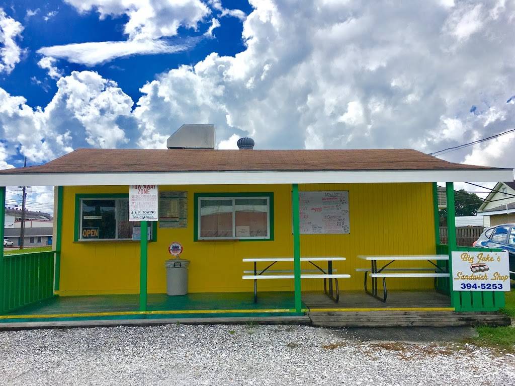 Big Jakes Sandwich Shop | restaurant | 203 Ave G, Belle Chasse, LA 70037, USA | 5043945253 OR +1 504-394-5253