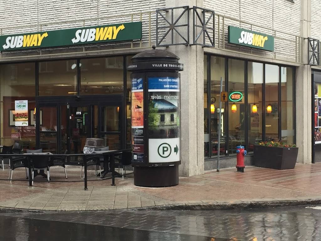 Restaurant SUBWAY | restaurant | 275 Rue des Forges, Trois-Rivières, QC G9A 5Z5, Canada | 8193713334 OR +1 819-371-3334