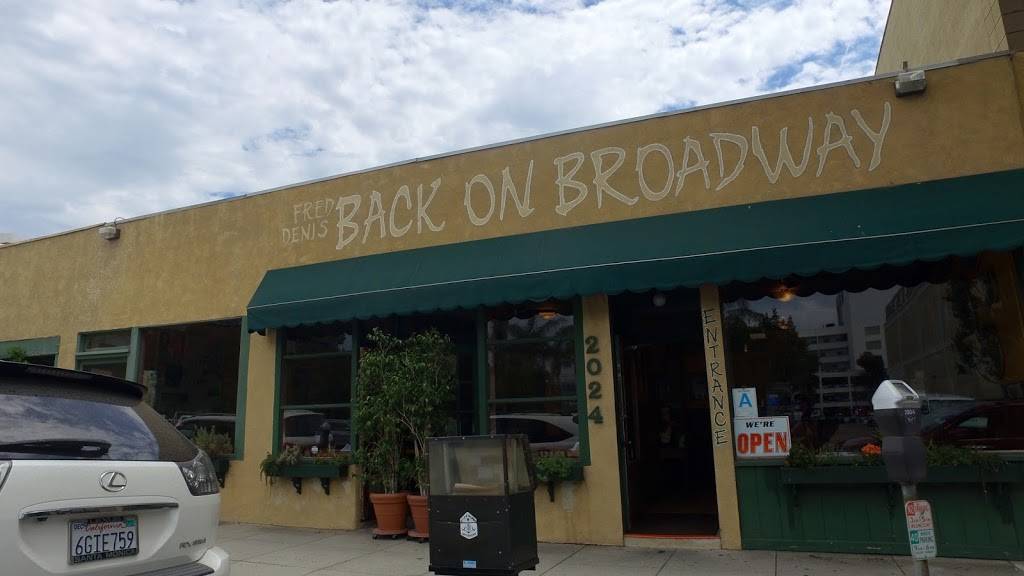 Back on Broadway | restaurant | 2024 Broadway, Santa Monica, CA 90404, USA | 3104538919 OR +1 310-453-8919