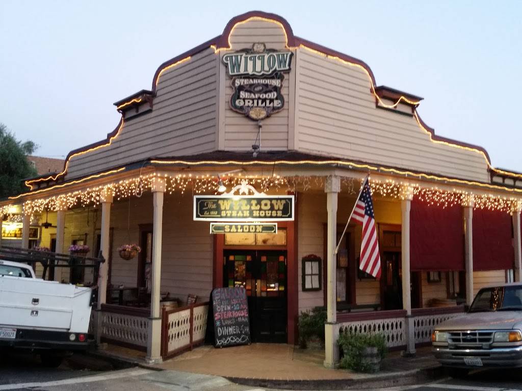 Willow Steakhouse & Seafood Grill | restaurant | 18273 Main St, Jamestown, CA 95327, USA | 2099843998 OR +1 209-984-3998