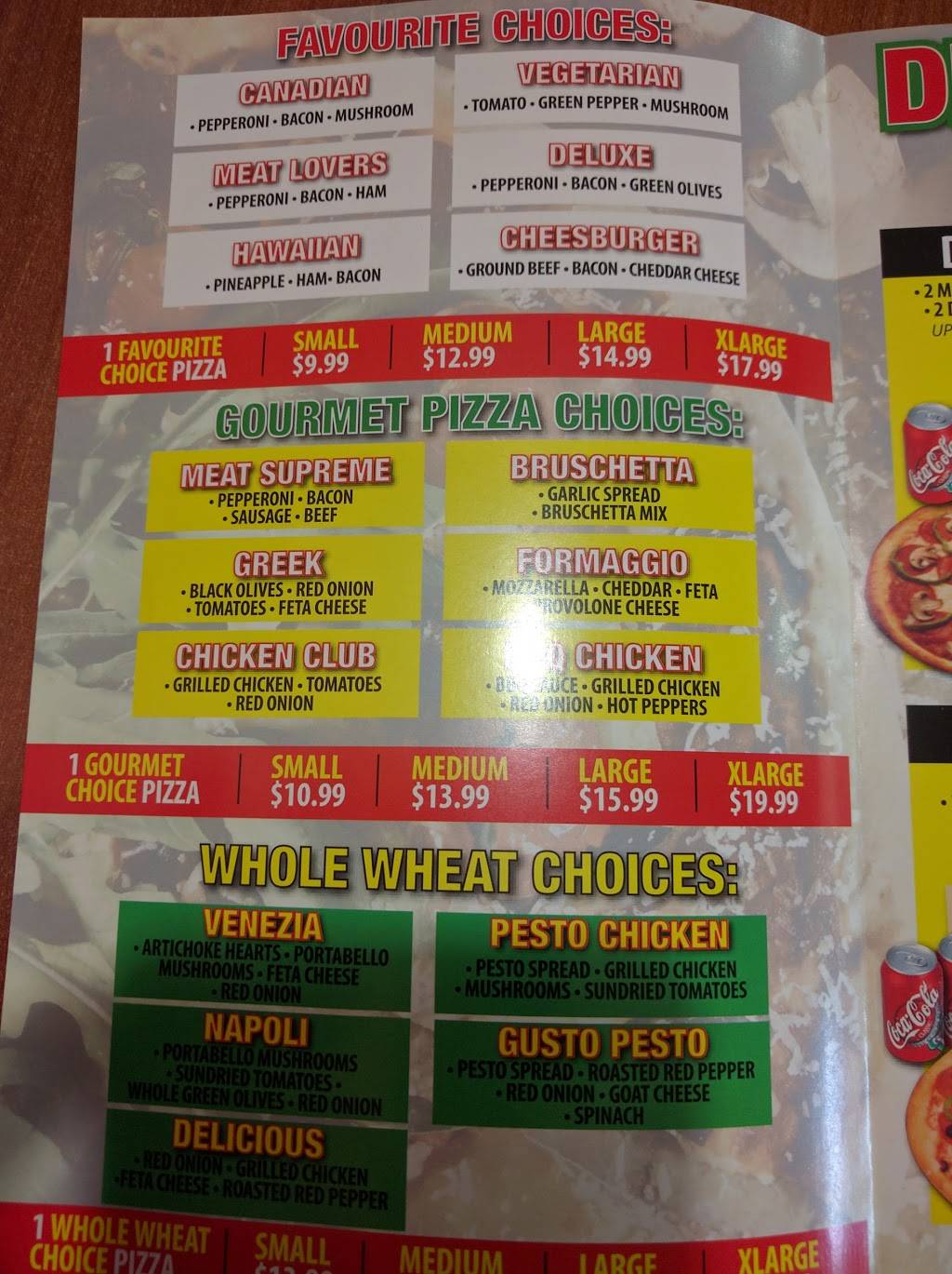 Delicious Pizza | restaurant | 900 Fairway Crescent, Kitchener, ON N2A 4B3, Canada | 5198968896 OR +1 519-896-8896