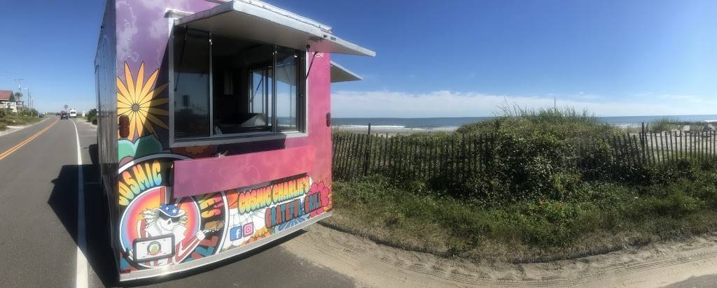 Cosmic Charlies Grateful Grill | restaurant | 27 Center St, Folly Beach, SC 29439, USA | 5184296859 OR +1 518-429-6859