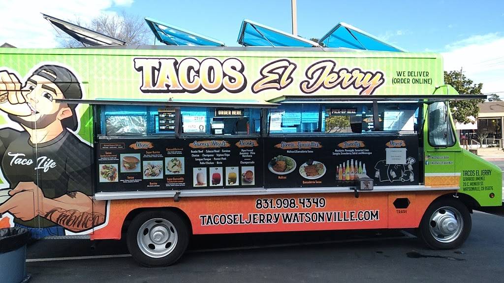 Tacos El Jerry | restaurant | 20 Menker St, Watsonville, CA 95076, USA | 8319984349 OR +1 831-998-4349