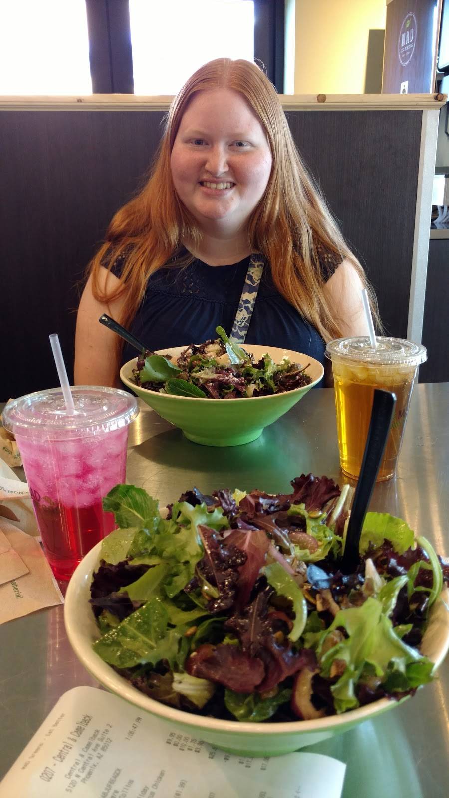 MAD Greens - Central Ave & Camelback | restaurant | 5120 N Central Ave Suite 2, Phoenix, AZ 85012, USA | 6028125365 OR +1 602-812-5365