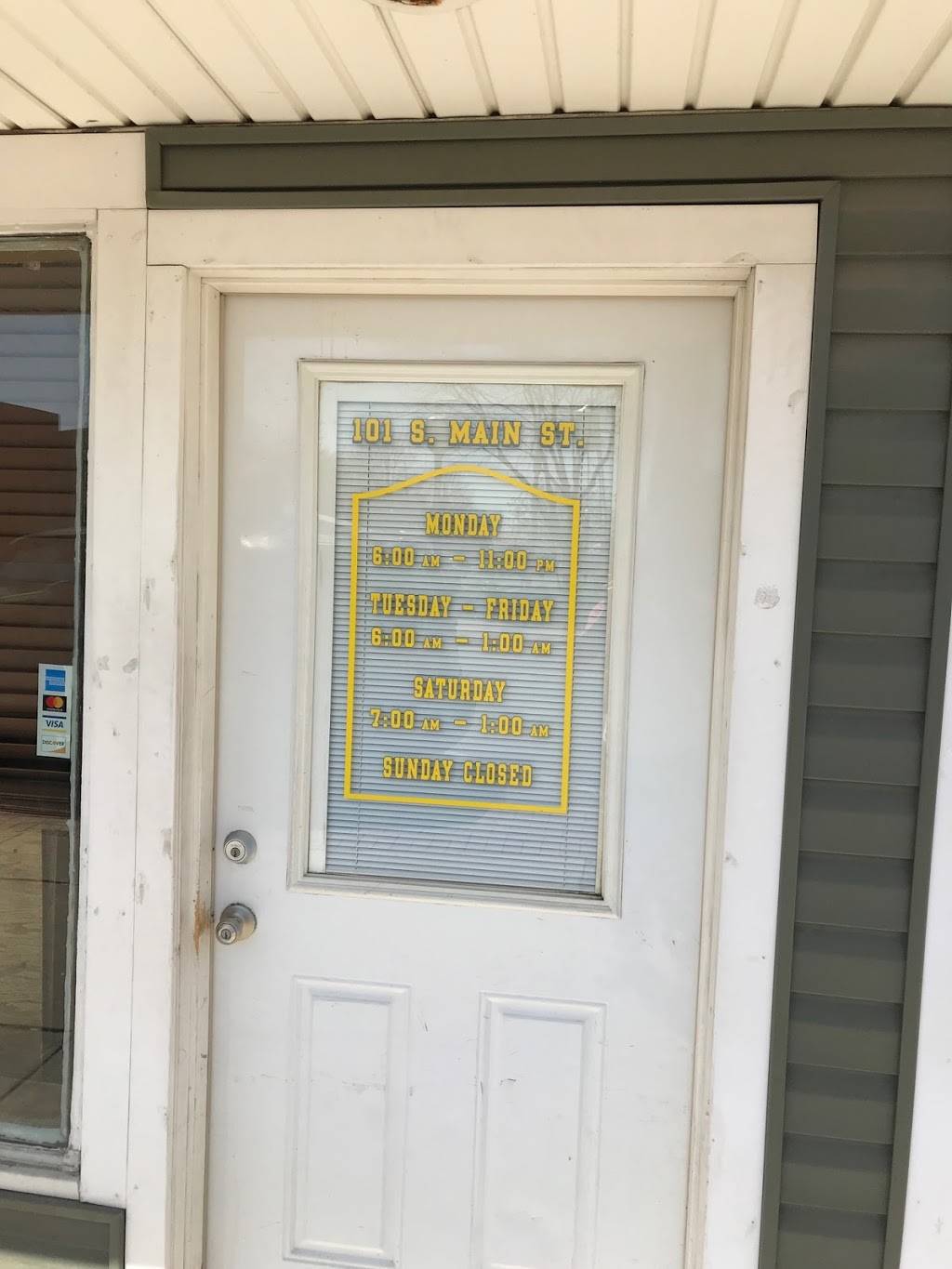 Tavern 101 | restaurant | 101 S Main St, Ada, OH 45810, USA | 4196346898 OR +1 419-634-6898