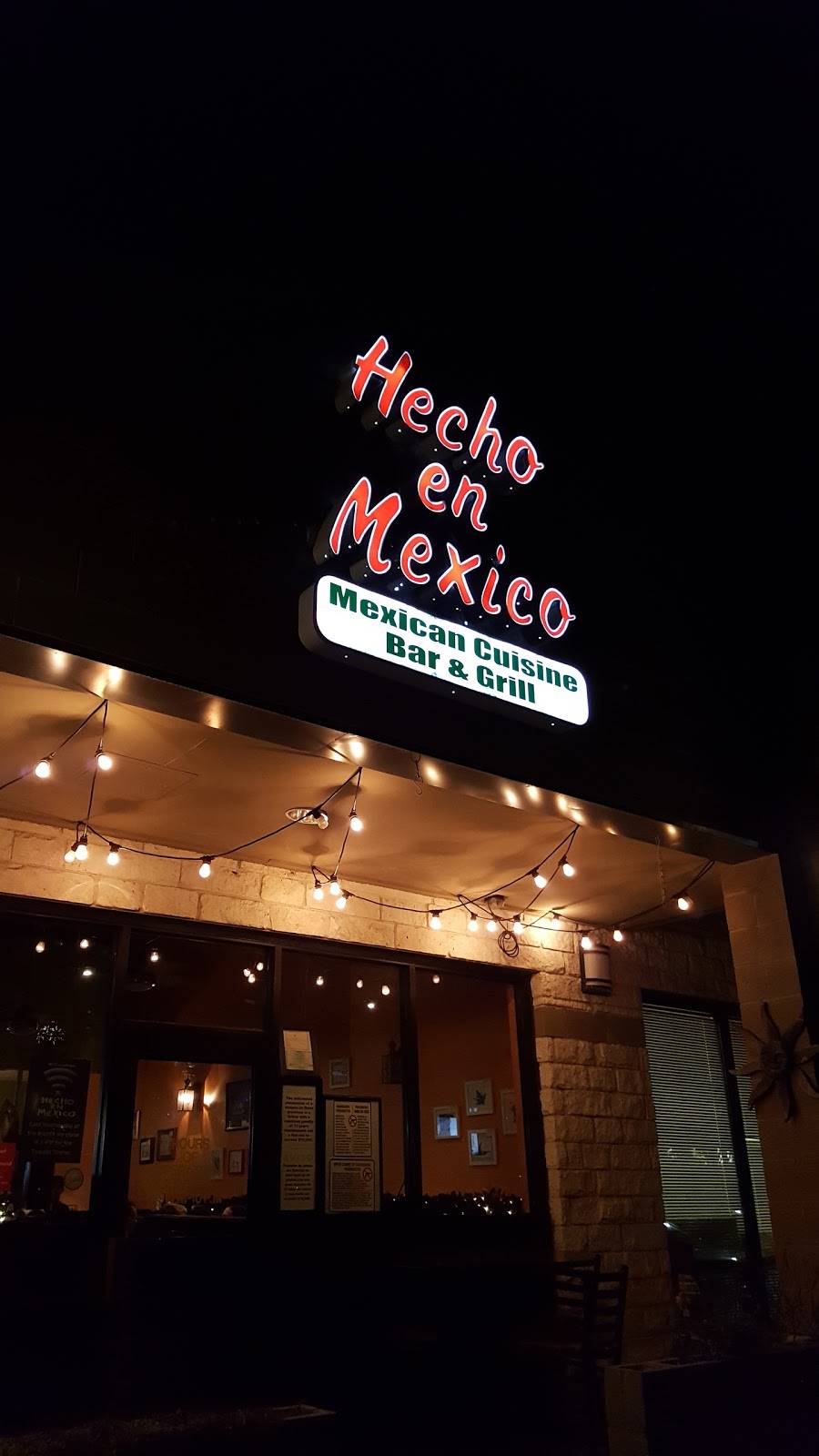 Hecho En Mexico Restaurant | restaurant | 6001 W William Cannon Dr # 301, Austin, TX 78749, USA | 5123010060 OR +1 512-301-0060