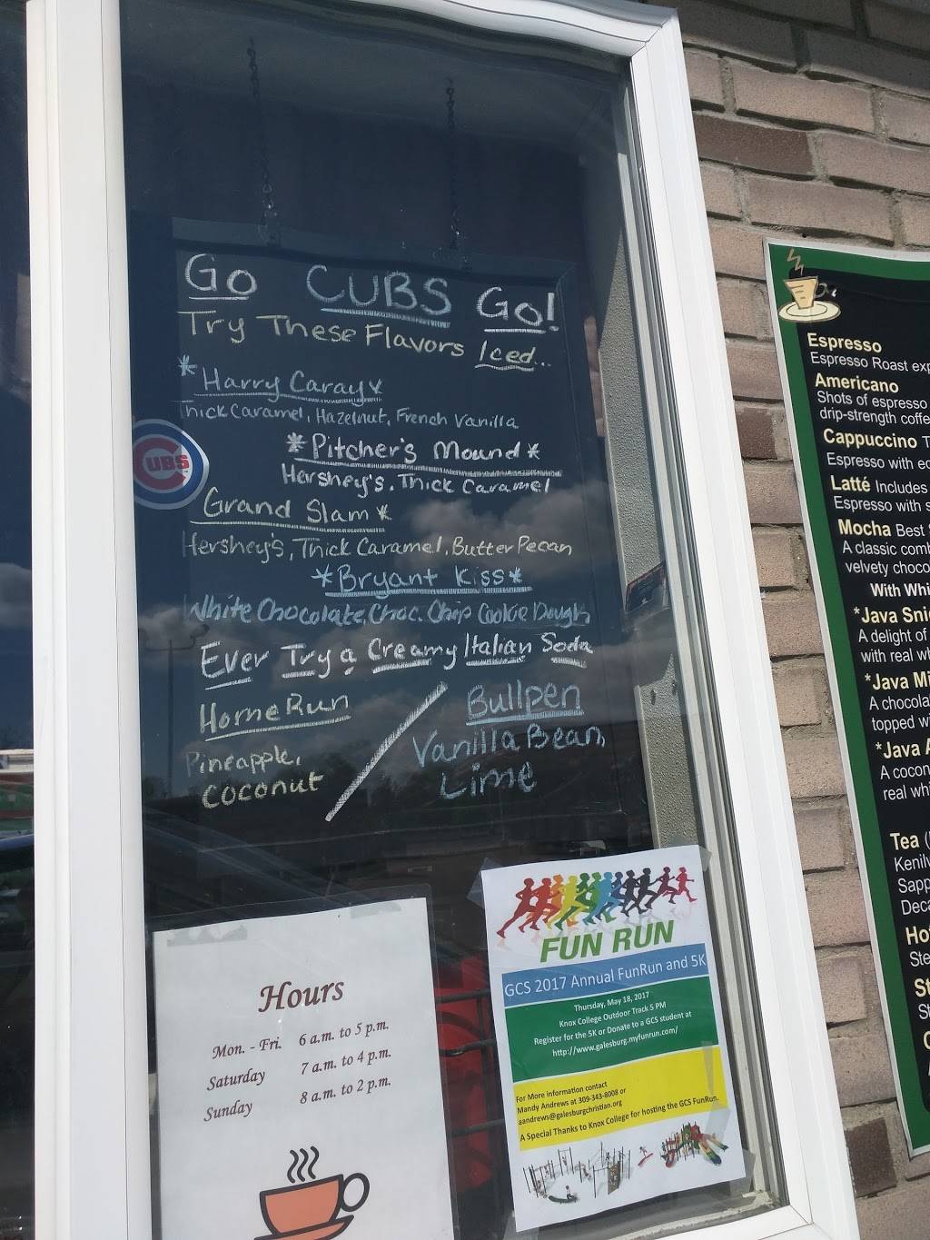 Java Station | restaurant | 1426 N Henderson St, Galesburg, IL 61401, USA | 3093431800 OR +1 309-343-1800