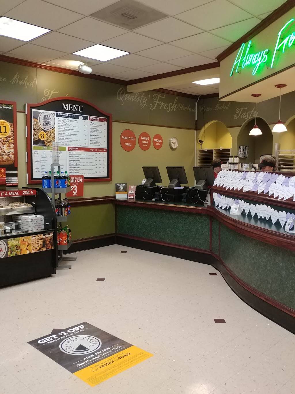 Papa Murphys Take N Bake Pizza | meal takeaway | 20443 SW Tualatin Valley Hwy, Aloha, OR 97003, USA | 5035911888 OR +1 503-591-1888