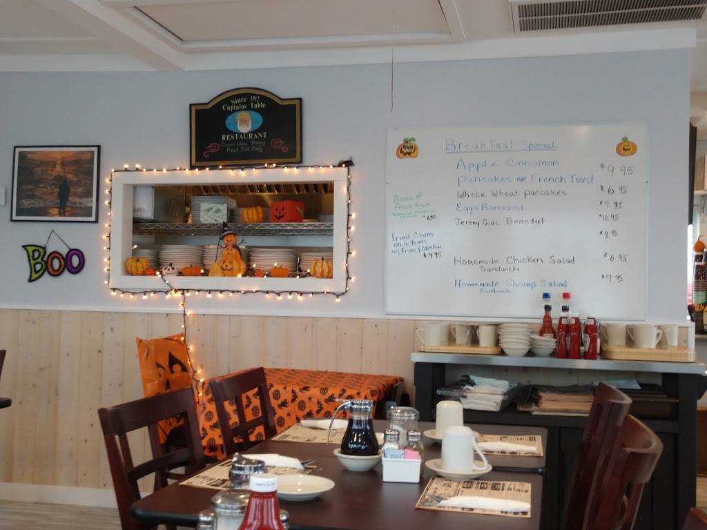 Captains Table | restaurant | 35 Broadway, Point Pleasant Beach, NJ 08742, USA | 7327033905 OR +1 732-703-3905