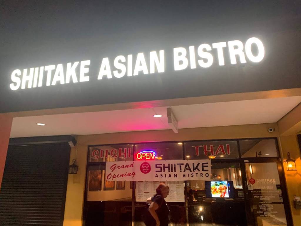 Shiitake Asian Bistro | restaurant | 4900 Linton Blvd #14, Delray Beach, FL 33445, USA | 5618655538 OR +1 561-865-5538