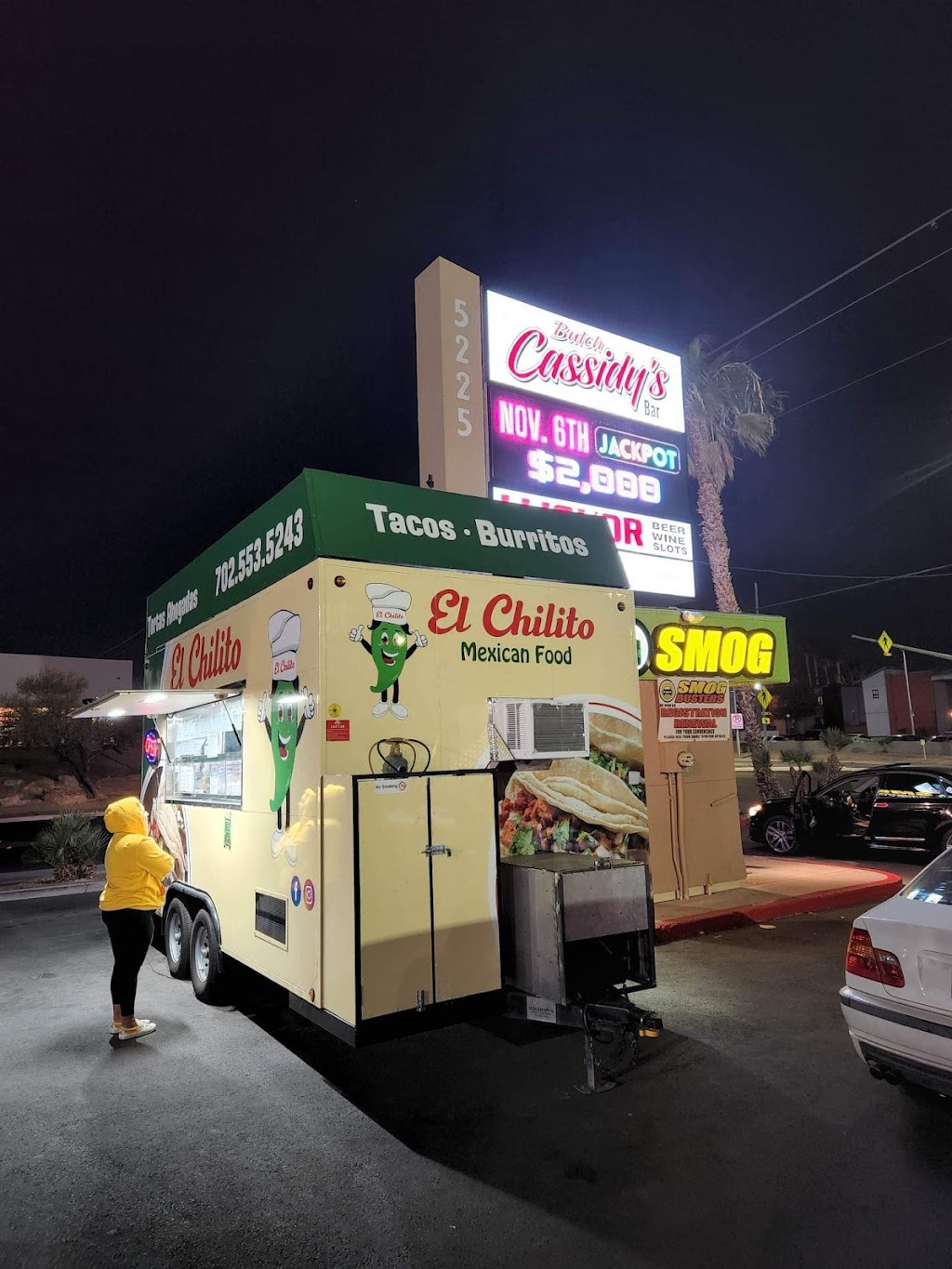 El Chilito Mexican Food | restaurant | 5215 E Tropicana Ave, Las Vegas, NV 89122, USA | 7025535243 OR +1 702-553-5243