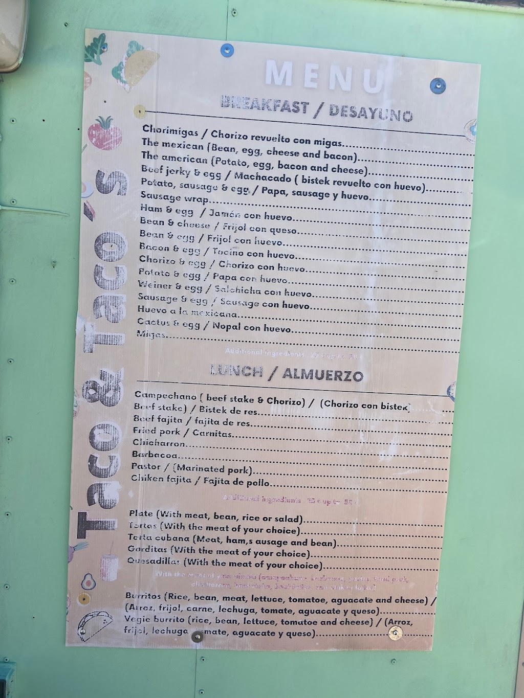 Tacos & tacos | restaurant | 10701 Old Manchaca Rd, Austin, TX 78748, USA | 7372626212 OR +1 737-262-6212