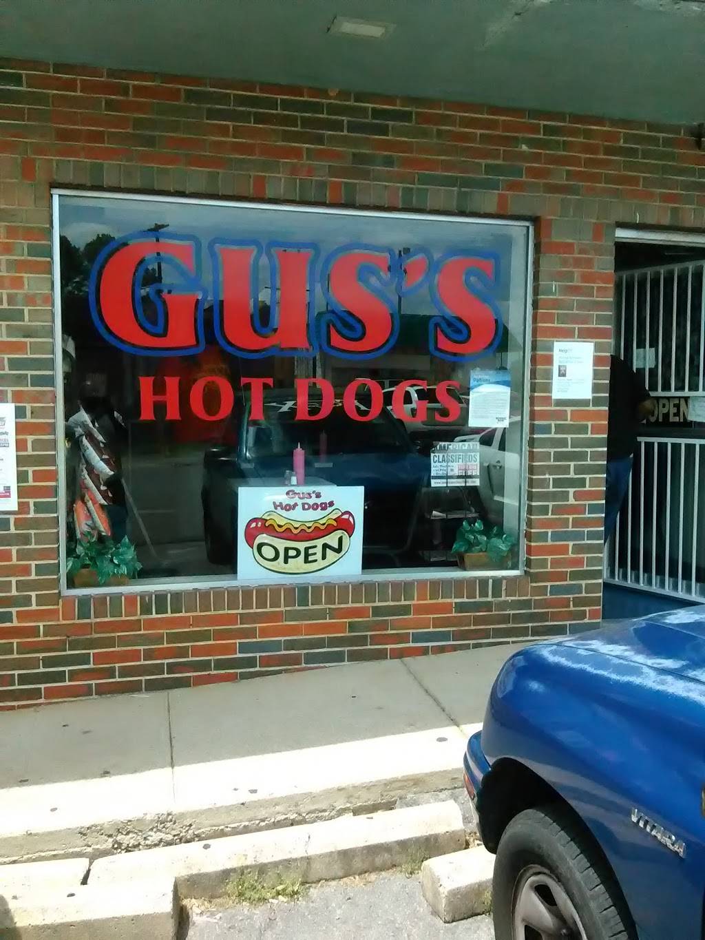 Guss Hot Dogs | restaurant | 14 Rex Ln i, Adamsville, AL 35005, USA | 2056748911 OR +1 205-674-8911