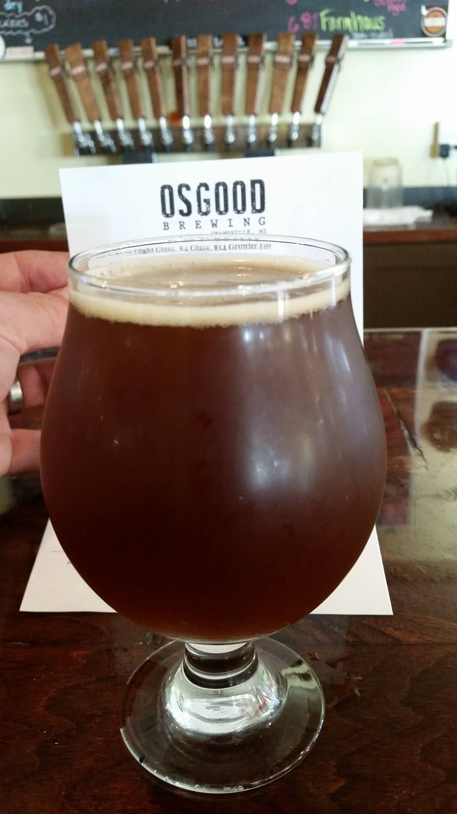 Osgood Brewing | restaurant | 4051 Chicago Dr SW, Grandville, MI 49418, USA | 6164323881 OR +1 616-432-3881