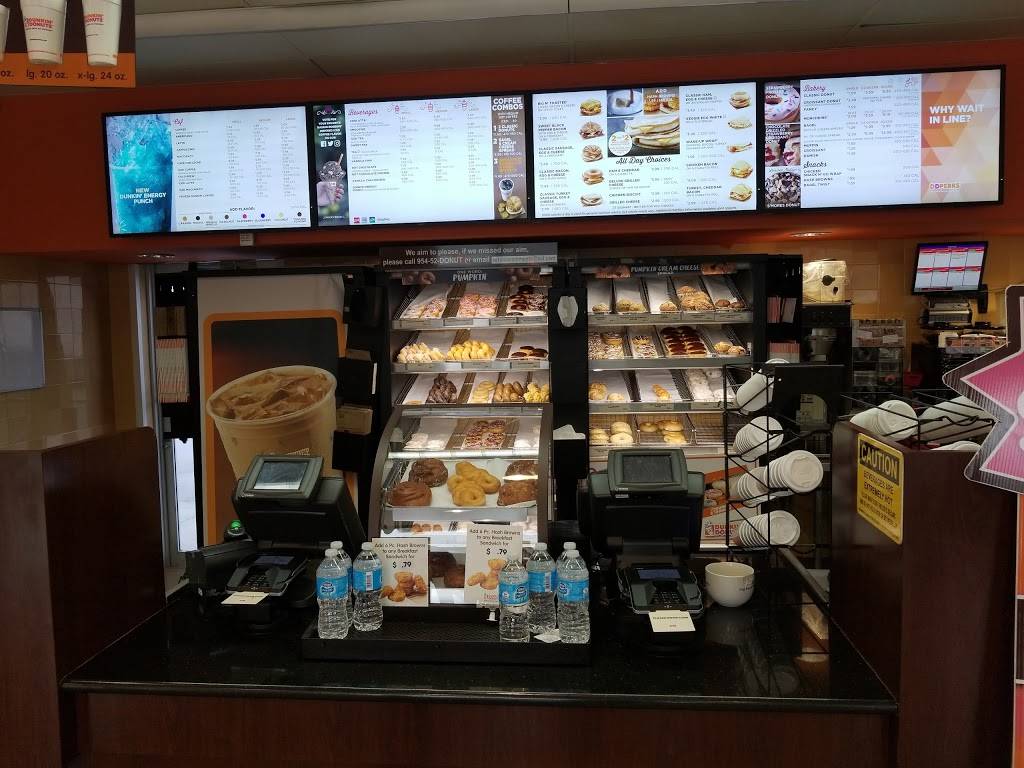 Dunkin | bakery | 516 N. 60th Ave, Hollywood, FL 33021, USA | 9546935095 OR +1 954-693-5095